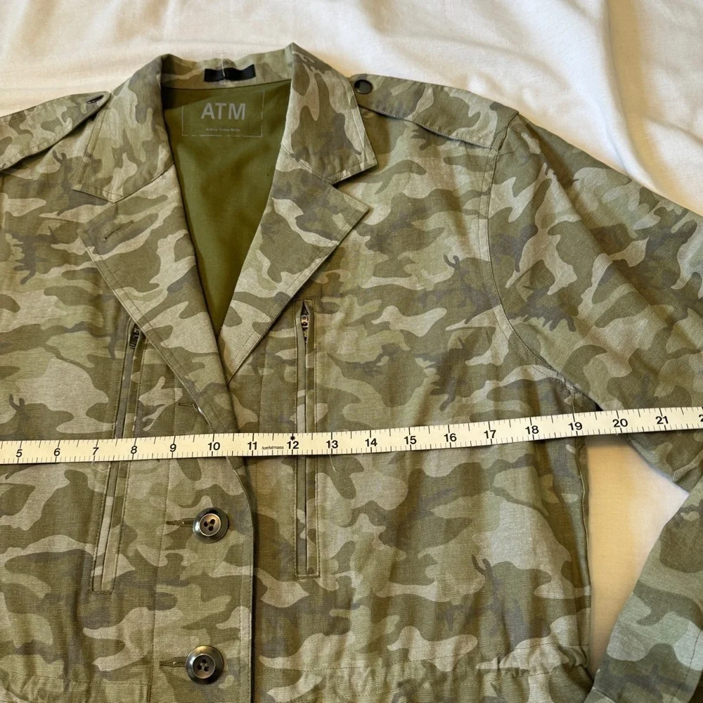 ATM Medium Camo Field Jacket Utility Military Camouflage ~Anthony Thomas Melinno